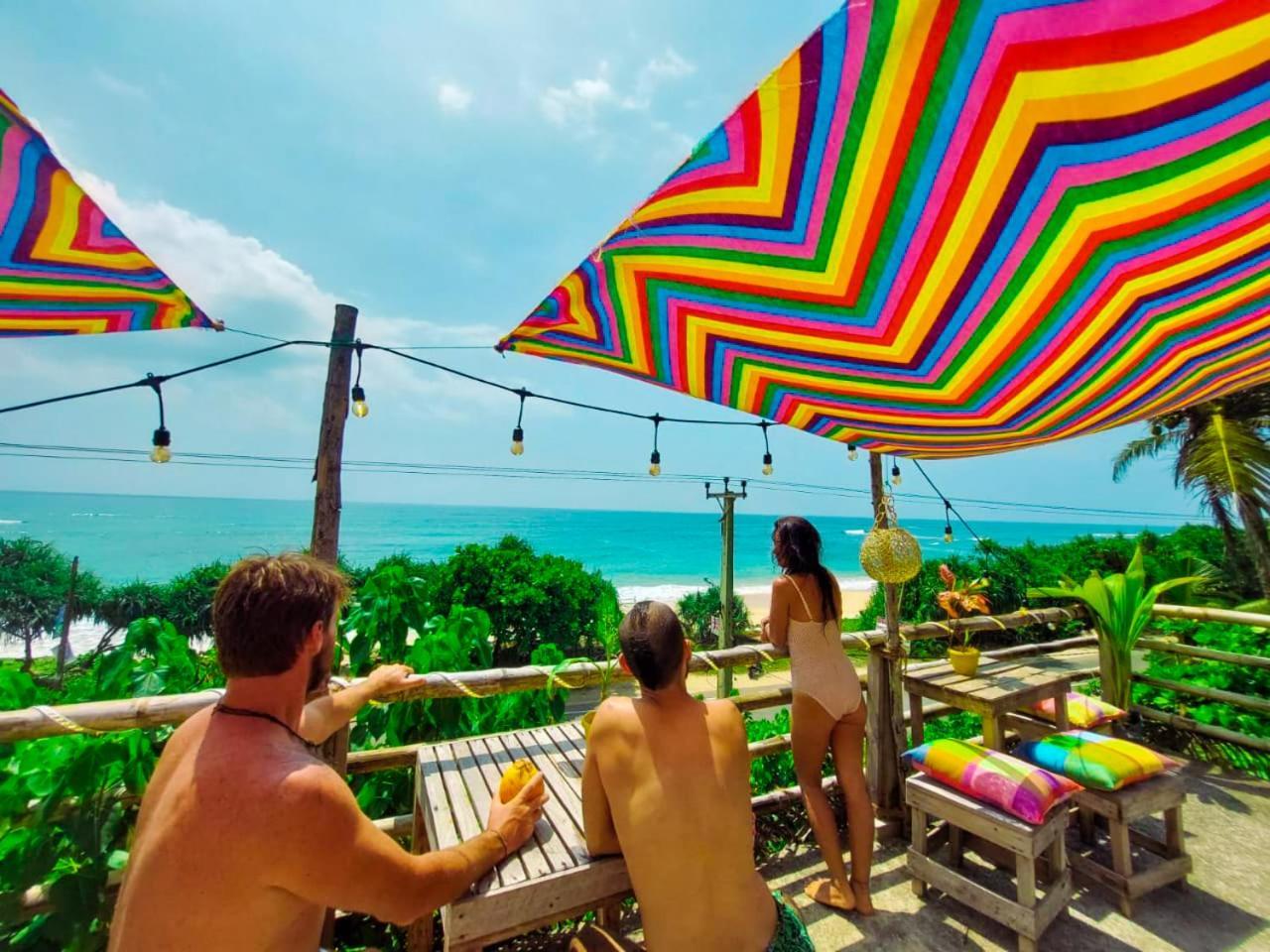 Gaia Ocean Surf Yoga Pansiyon Ahangama Dış mekan fotoğraf
