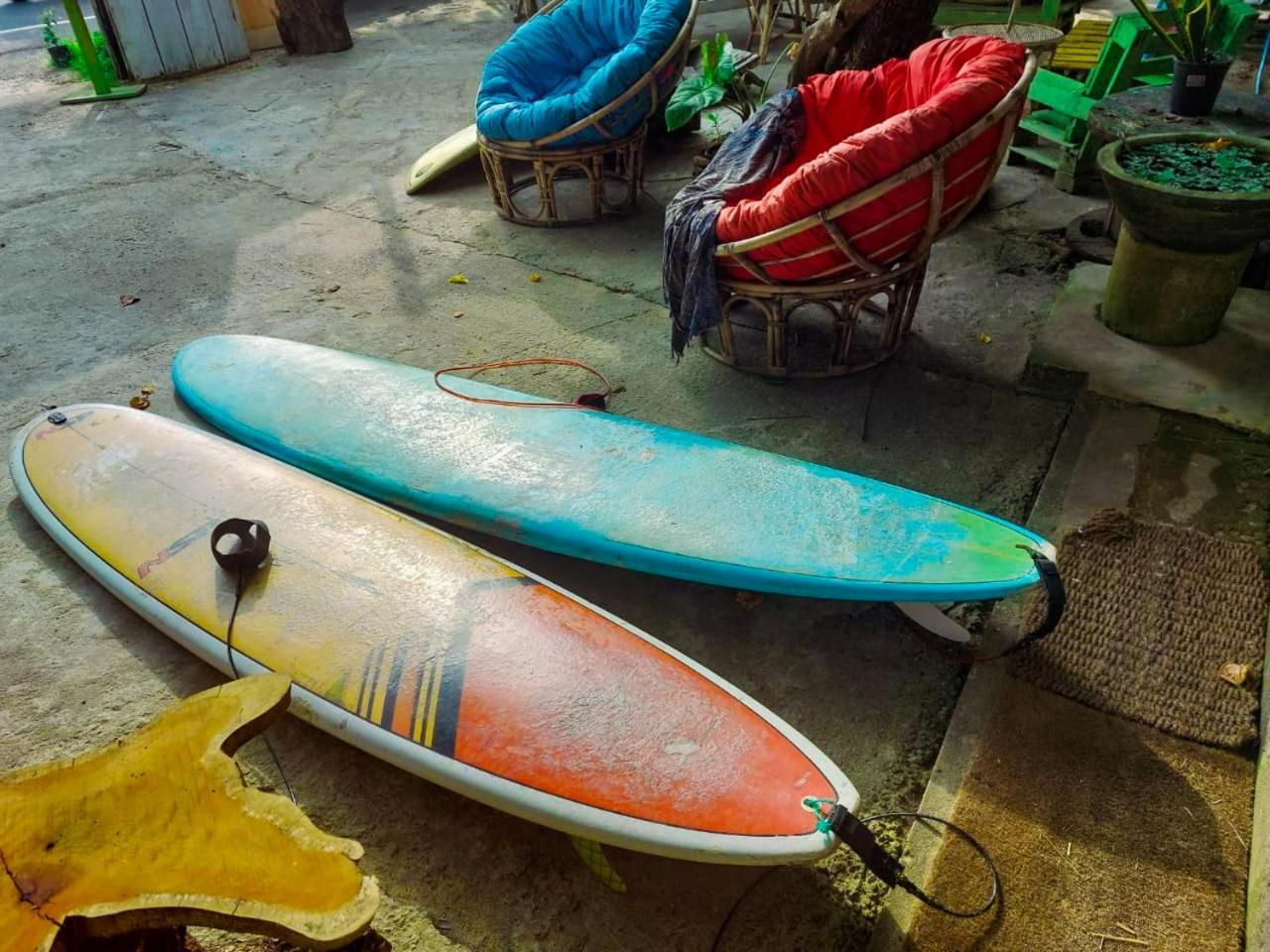Gaia Ocean Surf Yoga Pansiyon Ahangama Dış mekan fotoğraf