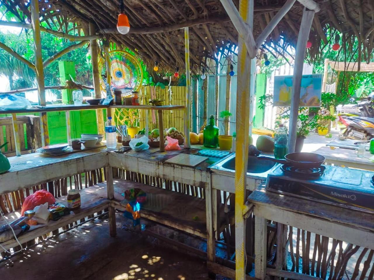 Gaia Ocean Surf Yoga Pansiyon Ahangama Dış mekan fotoğraf