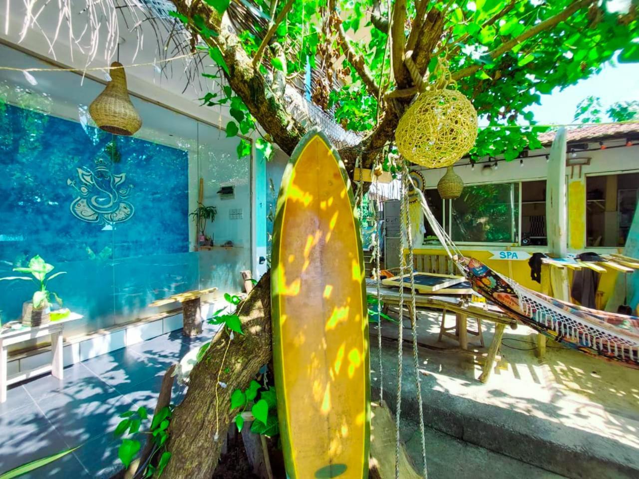 Gaia Ocean Surf Yoga Pansiyon Ahangama Dış mekan fotoğraf